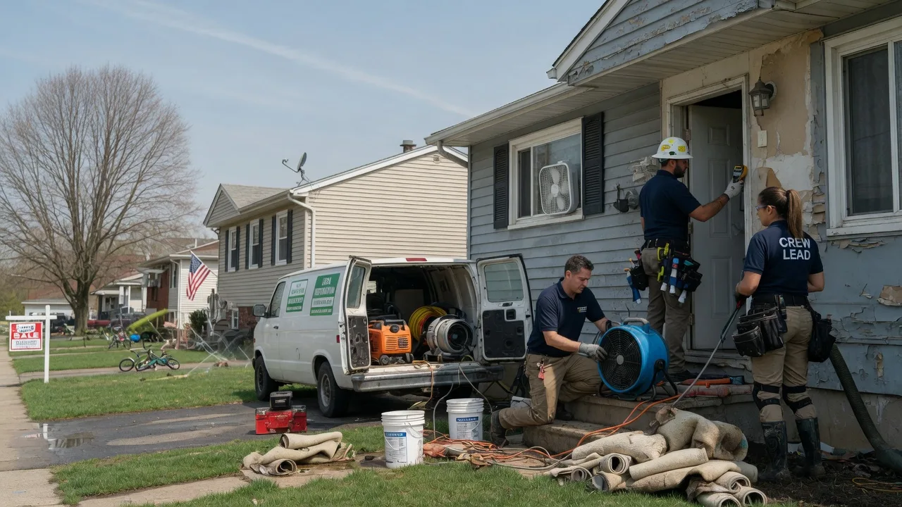 Flood Cleanup in Palo, IA near me