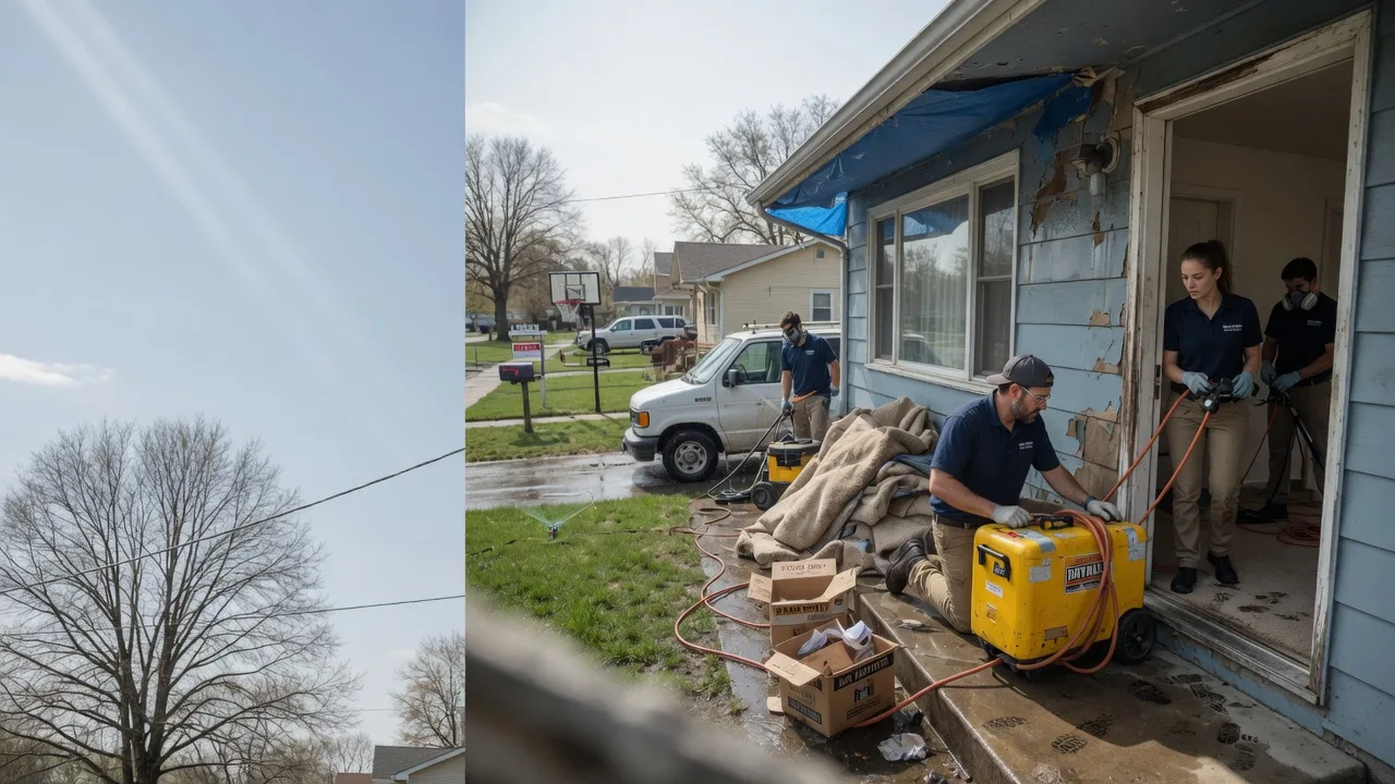 Basement Flood Cleanup in Palo, IA near me